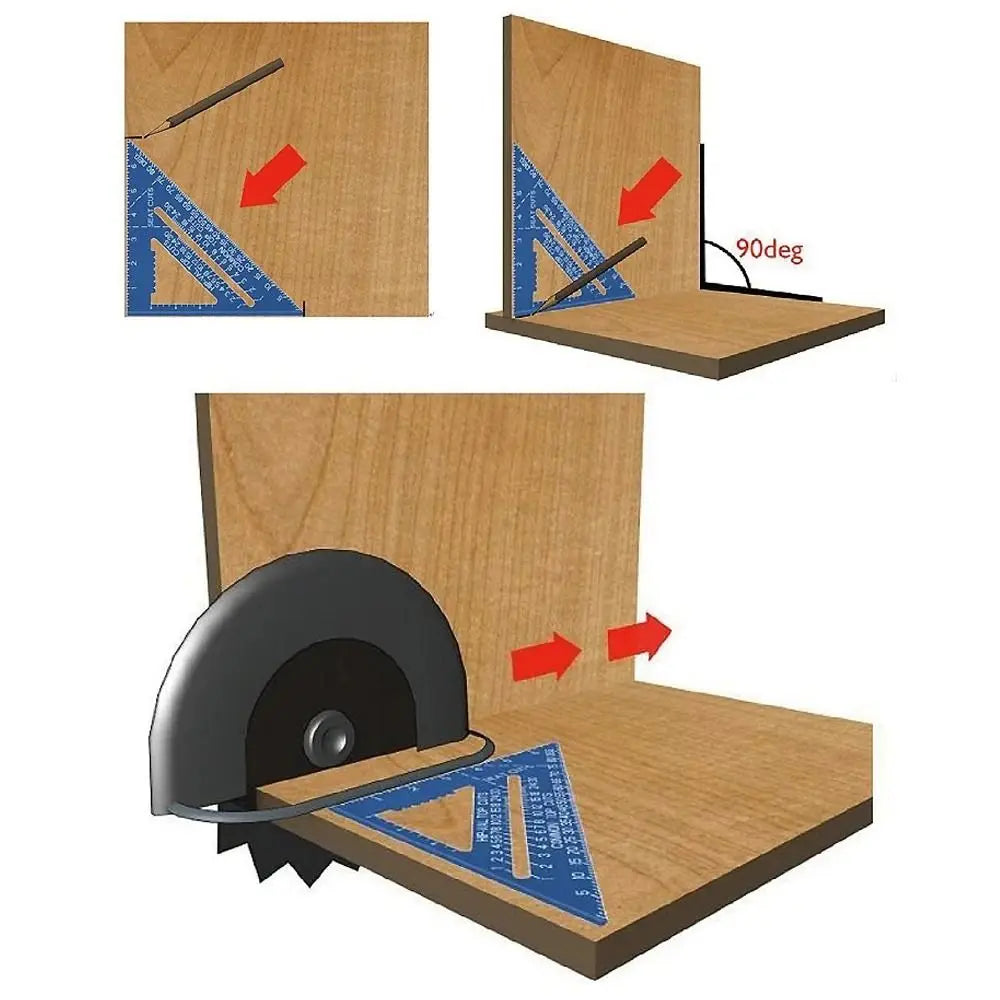 équerre métallique - Règle d'angle